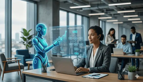 KI-Unterstützung für Unternehmen – künstliche Intelligenz als Werkzeug für effizientere Büroarbeit, Simple Consult IT