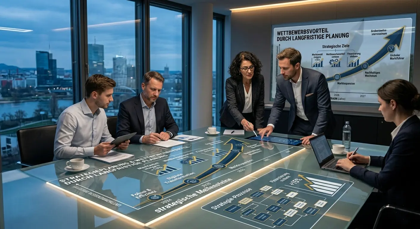 Berater und Kundin besprechen die IT-Strategie am Laptop – strategische Planung von Simple Consult IT